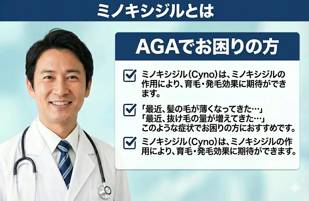 ミノキシジルとは ミノキシジルとは