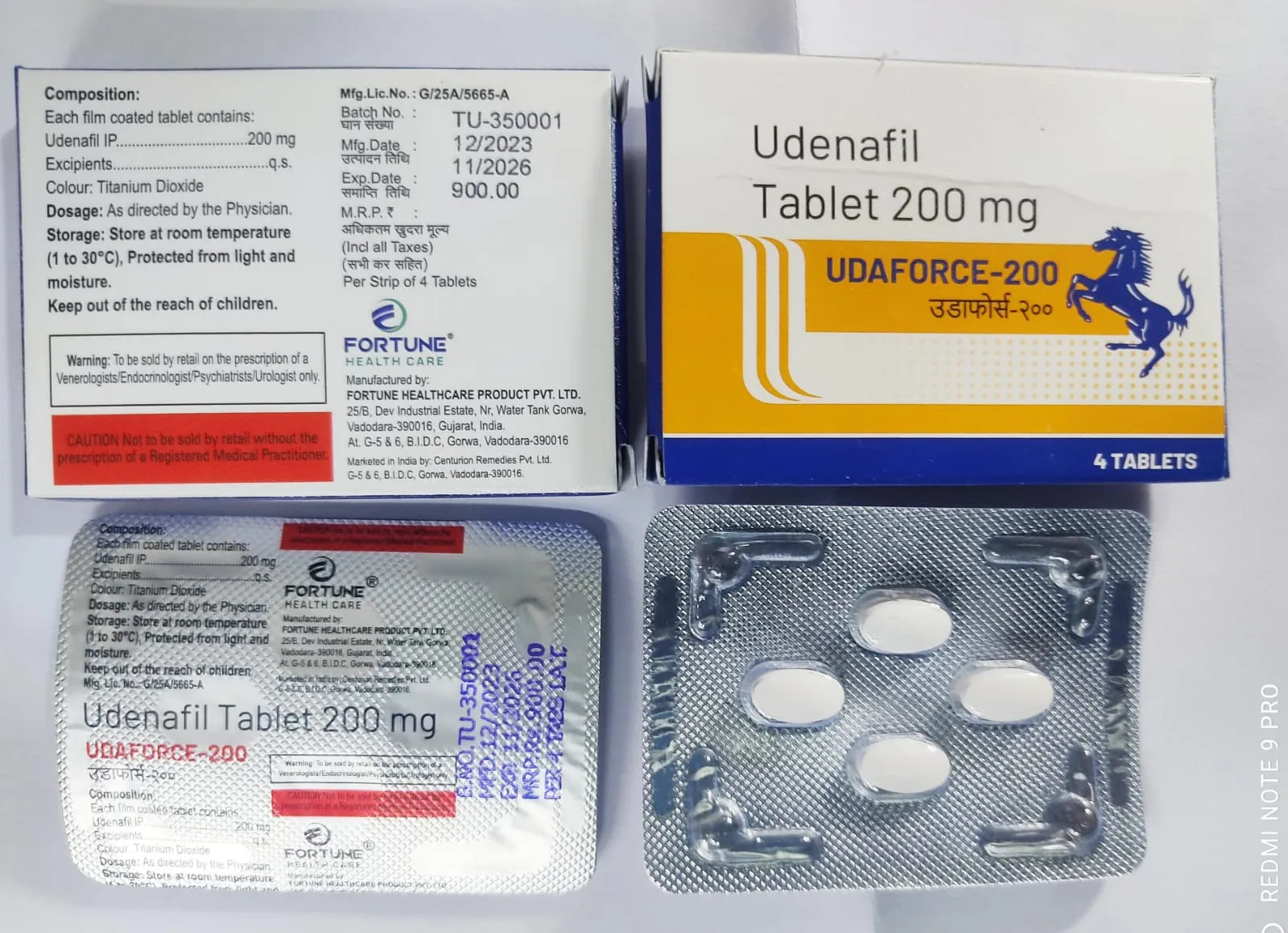 ウダフォース100mg/200mg通販|ウデナフィル配合ザイデナジェネリックED治療薬 2