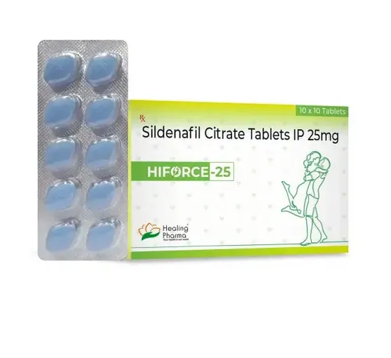 ハイフォース(Hiforce)|25mg~200mgシルデナフィル配合バイアグラジェネリックED治療薬 7