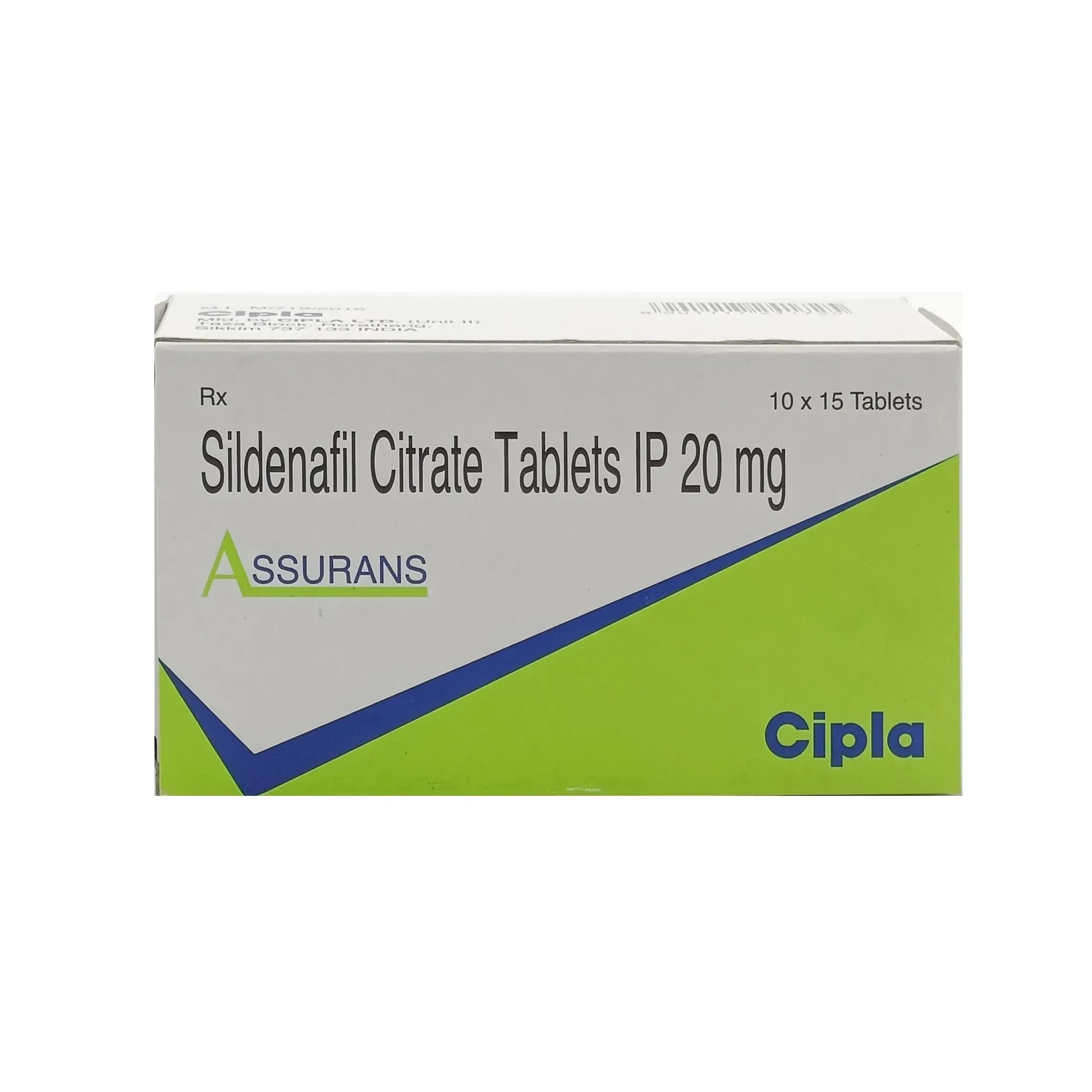 アスランス(Assurans)20mg|シルデナフィル低用量ED治療薬・バイアグラジェネリック 3