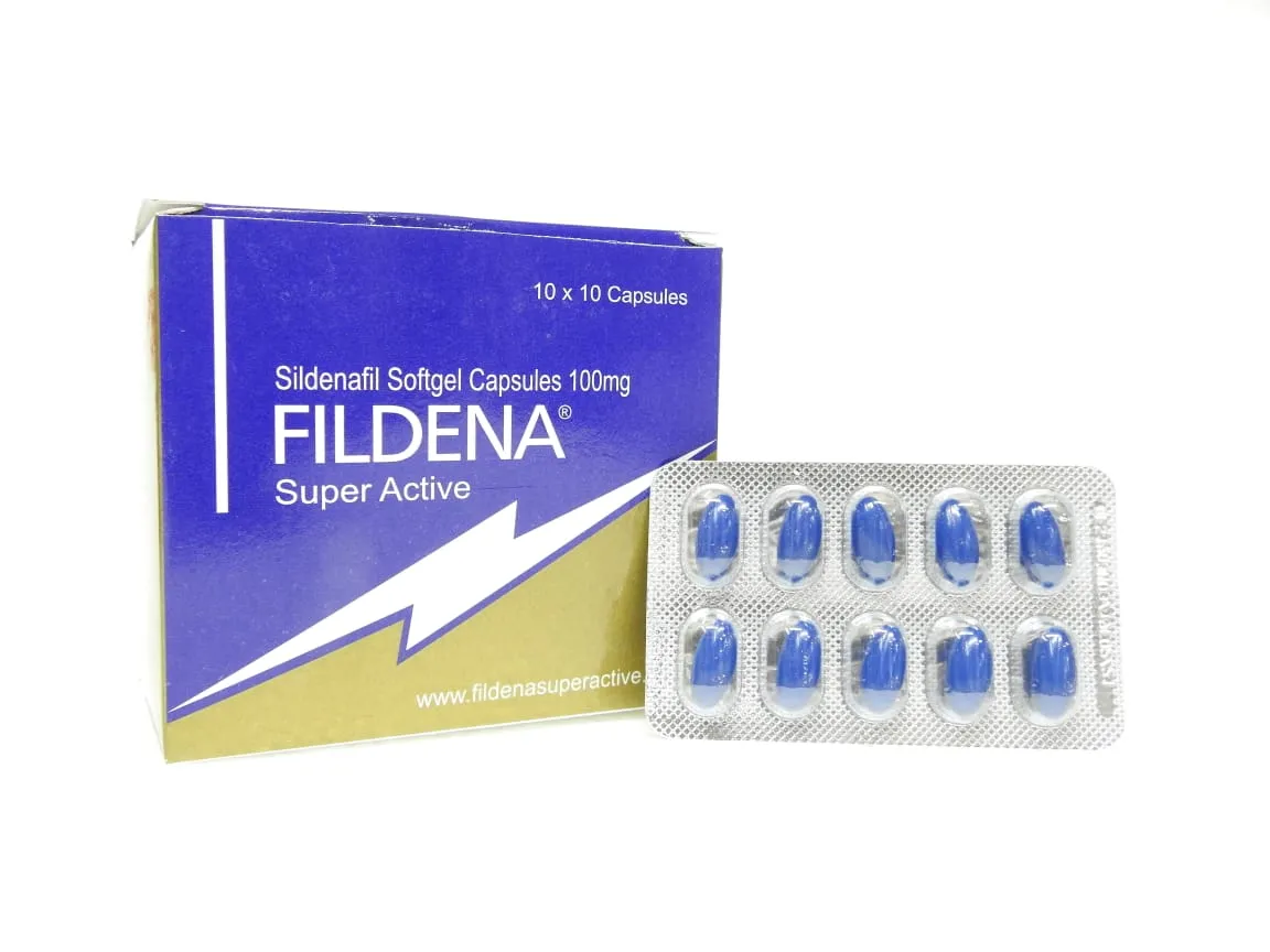 フィルデナスーパーアクティブ100mg|カプセル型のバイアグラジェネリック|お薬市場 2