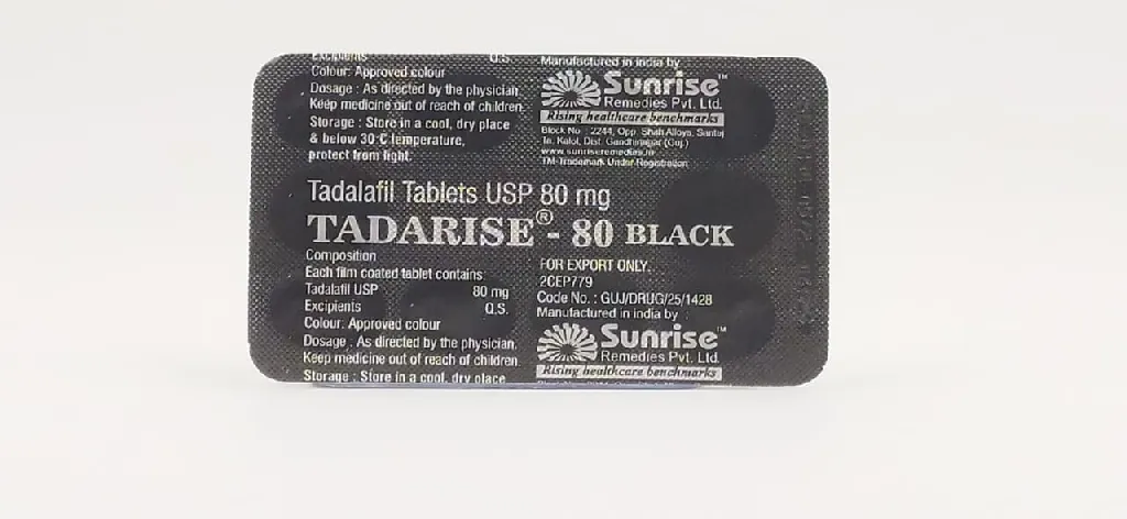 タダライズブラック80mg|長時間持続型ED治療薬ジェネリック通販 3