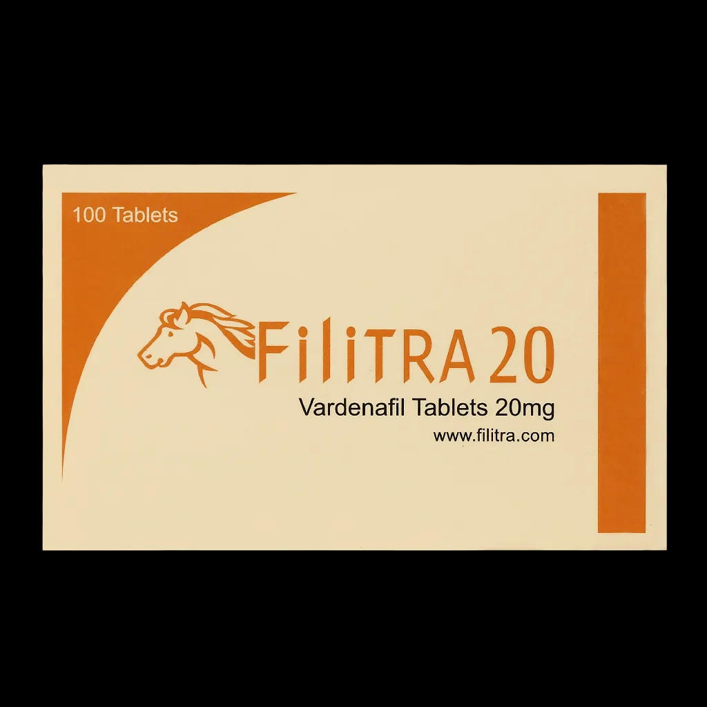 フィリトラ20mg10錠|タブレット型のレビトラジェネリックED治療薬
