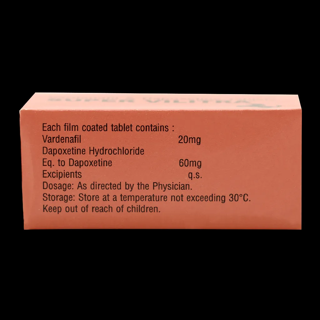 スーパービリトラ(バルデナフィル20mg+ダポキセチン60mg)|ED治療薬+早漏改善を1錠でケア 5