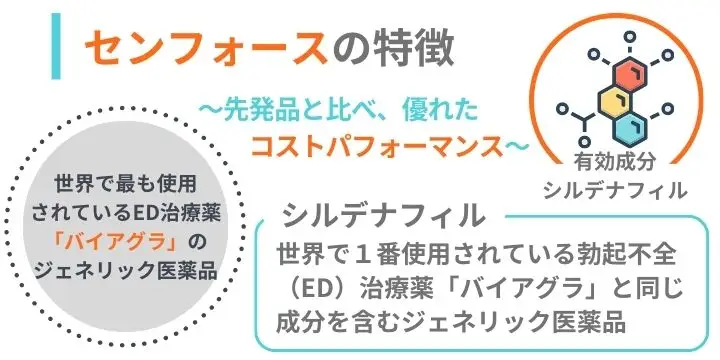 センフォースの特徴