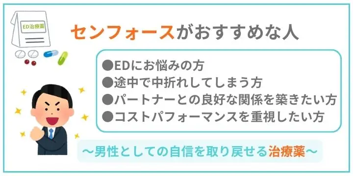 センフォースがおすすめな人