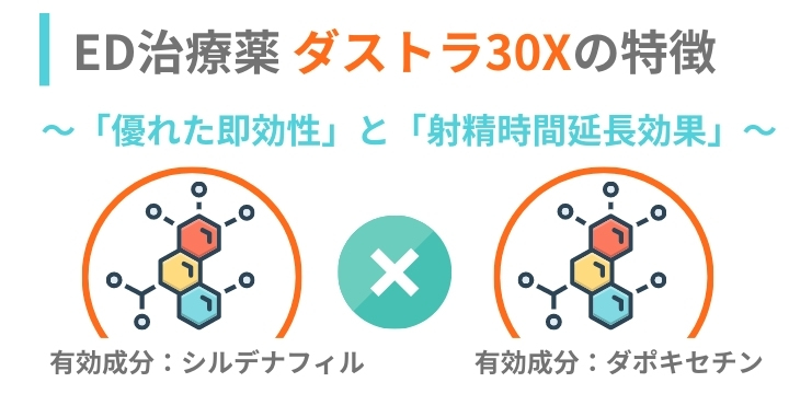 ダストラ30Xの特徴
