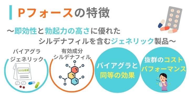 Pフォースの特徴