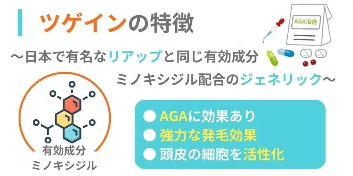 ツゲインの特徴